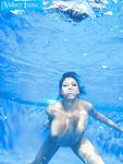 Pornstar Valory Irene and girlfriend show off nice melons underwater