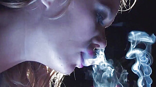 Sexy Shyla Stylez's Smoking Fetish Big Boobs Porn Video