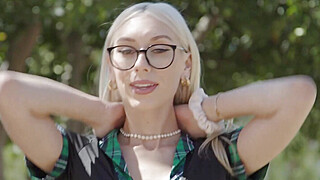 HOT BUSTY & NERDY Babe Loves Getting Fucked Doggystyle - ZeroToleranceFilms -... Big Boobs Porn Video
