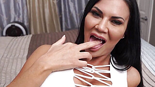 HD POV Video Of Brunette Jasmine Jae With Big Tits Sucking A Dick Big Boobs Porn Video