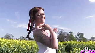 Cosplay Babe Aerith Squirts Solo Big Boobs Porn Video