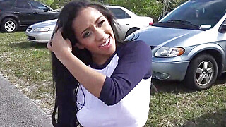 Cash Hungry Mixed Race Babe In Public Big Boobs Porn Video