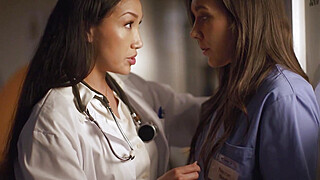 Doctor Vicki Chase Makes Sure Nurse Sinn Sage Will Keep The Secret At All Cost Big Boobs Porn Video