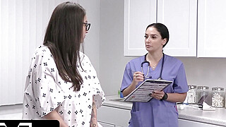 Busty Nerd Milks Her Older Doctor’s Fat Cock Big Boobs Porn Video
